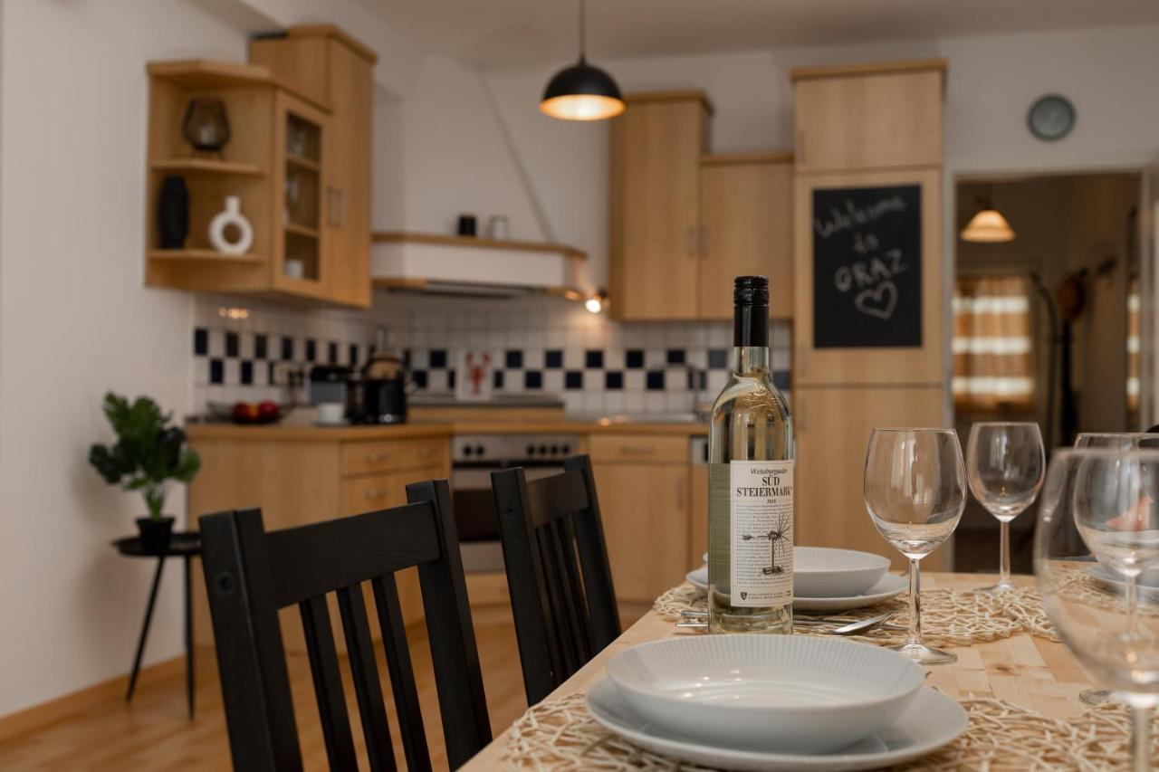 Fresh Apartment With Terrace + Free Parking グラーツ エクステリア 写真